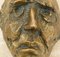 Bronzene Maskenskulptur 2