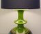 German Pottery Large Table Lamp from 1814 Hutschenreuther Le Lion, 1960s 7