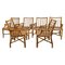 Rattan Chairs, Set of 6 1