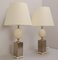 Ostrich Egg Lamp in Maison Jansen Style, Set of 2 6