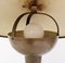 Lampe de Bureau en Laiton et en Verre dans le Style de Stilnovo, 1950s 6