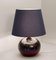 German Pottery Table Lamp from 1814 Hutschenreuther Le Lion, 1960s 2