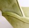 Italian Green Velvet Armchairs,1960s, Set of 2 3