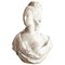 18th Century White Marble Bust of Queen Marie-Antoinette 1