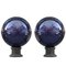 Apothecary Ball in Cobalt Blue Cut Crystal 1