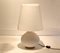 Lámpara de mesa Fontana de vidrio esmerilado de Max Ingrand para Fontana Arte, Italy, Imagen 3