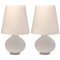 Frosted Glass Fontana Table Lamp by Max Ingrand for Fontana Arte, Italy, Image 1