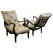 Lounge Chairs by Ezio Longhi 1950s, Set of 2 1