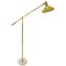 Adjustable Floor Lamp Brass and Marble from Stilnovo, Italy, 1950s 1