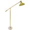 Adjustable Floor Lamp Brass and Marble from Stilnovo, Italy, 1950s, Image 1