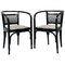 Armchairs by Otto Wagner, Set of 2 1