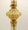 Lampada da tavolo Cordonato D'Oro in vetro di Murano di Barovier & Toso, anni '50, Immagine 2
