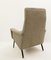 Italian Armchairs with Black Metal Structure, 1950s, Image 6