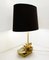 Nenuphar French Table Lamp in Brass and Bronze by Maison Charles, 1960s 6
