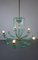 Italian Chandelier in Glass and Brass, 1940s, Image 10