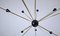 Lampada da soffitto grande Sputnik, anni '60, Immagine 4