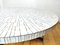 White Glass Mosaic Coffee Table, Germany, 1970s, Image 8