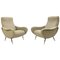 Italian Armchairs in the Style of Marco Zanuso, 1950s, Set of 2 1