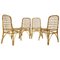 Rattan Chairs, 1960s, Set of 4 1