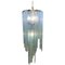 Model Cascade Opalescent Murano Glass Chandelier by Carlo Nason for Mazzega 1