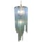 Model Cascade Opalescent Murano Glass Chandelier by Carlo Nason for Mazzega, Image 1