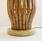 Large Brass and Bamboo Table Lamps, Set of 2 4