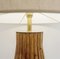 Große Tischlampen aus Messing & Bambus, 2er Set 2