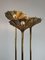 Model Papyrus Brass Tripod Floor Lamp from Nucci Valsecchi, 1970s 10