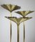 Modell Papyrus Messing Dreibein Stehlampe von Nucci Valsecchi, 1970er 6