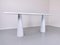 Model Eros Console Table in White Marble by Angelo Mangiarotti 5
