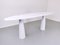 Model Eros Console Table in White Marble by Angelo Mangiarotti 6
