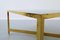 Italian Brass Side Table with Glass Top, 1970s 6