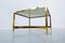 Italian Brass Side Table with Glass Top, 1970s, Image 7