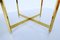 Italian Brass Side Tables with Glass Tops, 1970s, Set of 2, Image 8