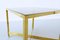 Italian Brass Side Tables with Glass Tops, 1970s, Set of 2 5