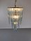 Model Cascade Opalescent Murano Glass Chandelier by Carlo Nason for Mazzega, Image 7