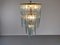 Model Cascade Opalescent Murano Glass Chandelier by Carlo Nason for Mazzega 6