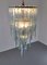 Model Cascade Opalescent Murano Glass Chandelier by Carlo Nason for Mazzega 2