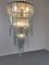 Model Cascade Opalescent Murano Glass Chandelier by Carlo Nason for Mazzega 12