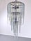 Model Cascade Opalescent Murano Glass Chandelier by Carlo Nason for Mazzega 14