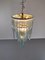 Modell Cascade Opalglas Murano Glas Kronleuchter von Carlo Nason für Mazzega 8