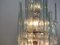 Lampadario modello Cascade in vetro di Murano opalescente di Carlo Nason per Mazzega, Immagine 5