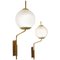 Modell 11 Lp Pallone Lampen von Luigi Caccia Dominioni, 2er Set 1