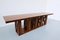 Italian Walnut Console Table, 1940s, Image 8