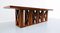 Italian Walnut Console Table, 1940s, Image 4