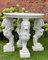 Large and Round Marble Table with Feet in the Shape of Lions, Italy 2