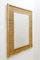 Italian Bamboo and Rattan Mirror, 1970s 2