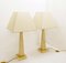 Travertine Obelisk Table Lamps, Set of 2 7