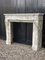 Louis XVI Style Arabescato Marble Fireplace, Image 8