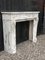 Louis XVI Style Arabescato Marble Fireplace 5